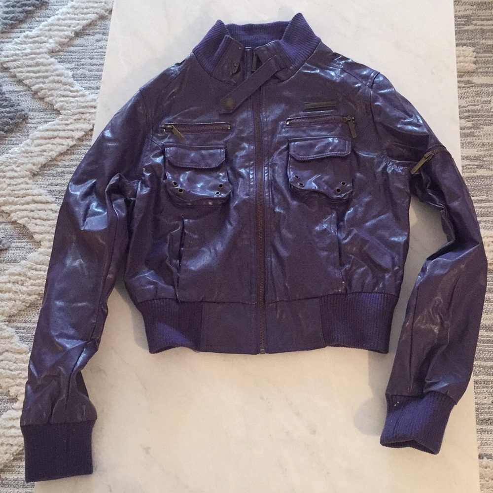 Purple jacket